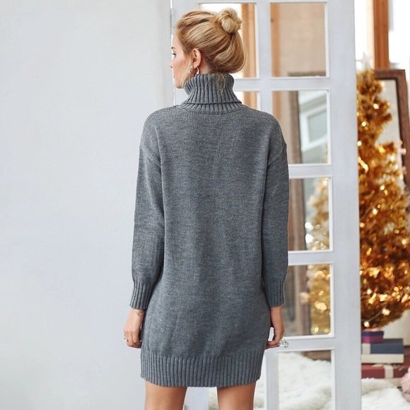 🌸Make an offer!🌸 furry pocket turtleneck sweater - Picture 8 of 8